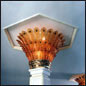 The capability of producing customized and made to measure lighting objects has enabled the company to introduce a total quality concept into the contract sector. As regards lighting fixtures,the company's design departement is able to respond to any requirement, including interacting with designers in order to anticipate and propose winning solutions.